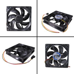 Delta cooling fan