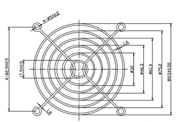 Dyson fan cover
