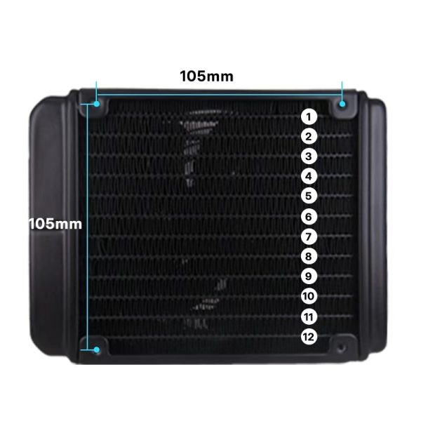 FH120mm Water Cooling Fan