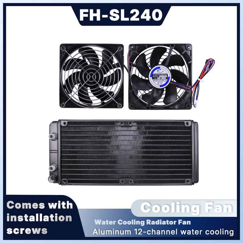 Water-cooled heat dissipation fan