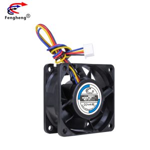 6025 Cooling Fan, DC 12V 0.15A, 60x60x25mm, Axial Fan